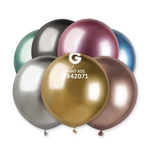 19" Round Shiny Assortment #SHINY 25pcs - Gemar