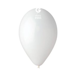 13" Round White #001 - Gemar
