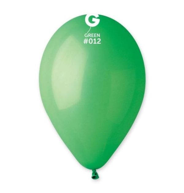 13" Round Green #012 - Gemar