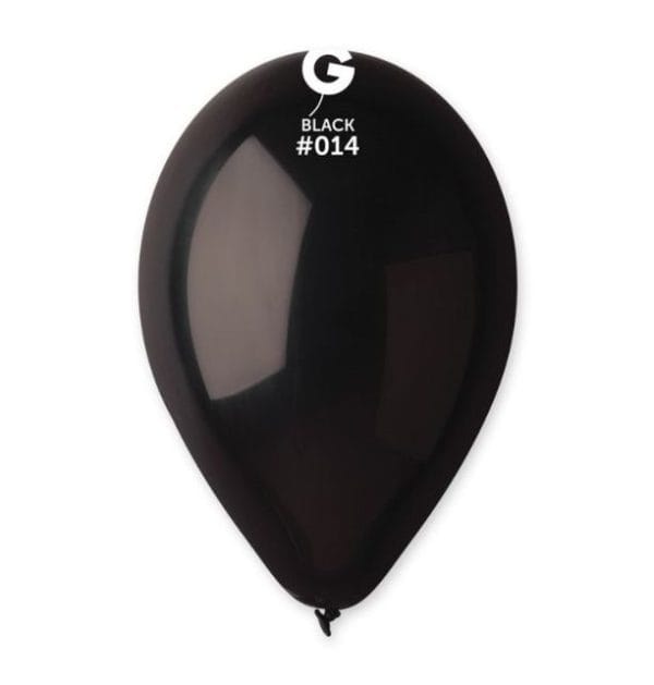 13" Round Black #014 - Gemar