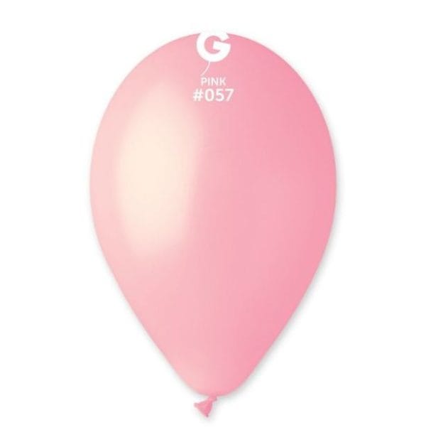 13" Round Pink #057 - Gemar