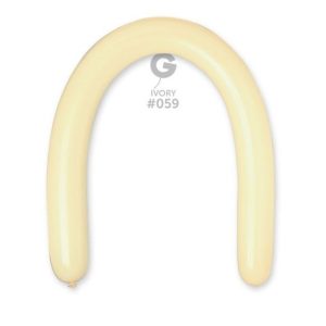 3" Ivory #059 - Gemar (50 Count)