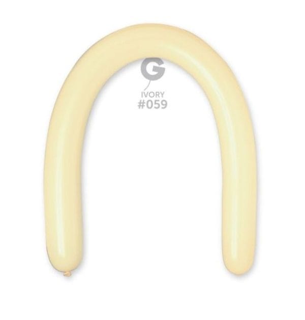 3" Ivory #059 - Gemar (50 Count)
