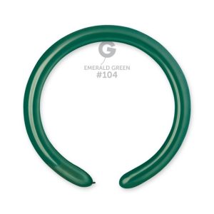 2" Emerald Green #104 Gemar 100pcs