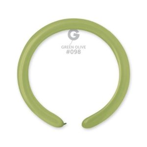 2" Green Olive #098 Gemar 100pcs