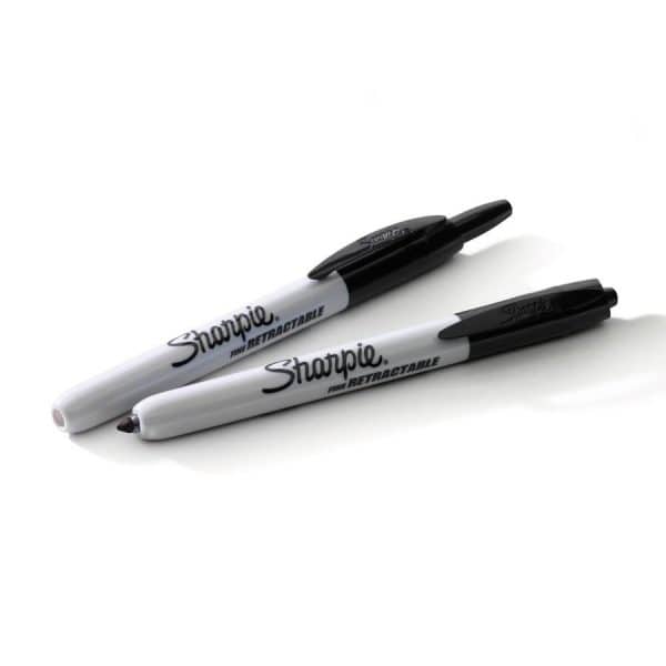 Sharpie Retractable Permanent Marker Fine Bullet 1.0 mm Black