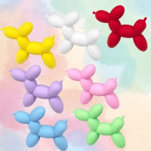 Balloon Dog Croc Charms