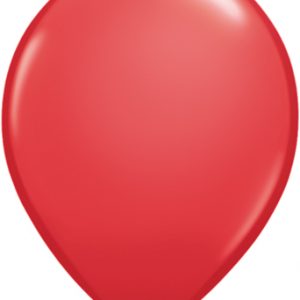 5" Round Red