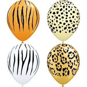 5'' Round Safari Assortment