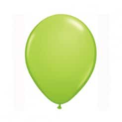 5" Round Lime Green