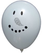 5'' Snowman Face